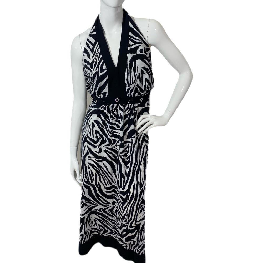 Plus size halter dress